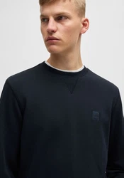 BOSS Sweatshirt 'Westart' nachtblau