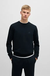 Sweatshirt Westart mit BOSS Logopatch