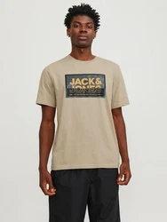 Jack & Jones Kurzarmshirt JCOLOGAN TEE CREW NECK SS24 LN