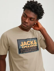 Jack & Jones Kurzarmshirt JCOLOGAN TEE CREW NECK SS24 LN