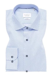 Businesshemd Minimal Print Twill Langarm Businesshemd