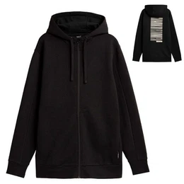Trekkingjacke Outhorn - Herren Sweat Zip Hoody - Sweatjacke, schwarz