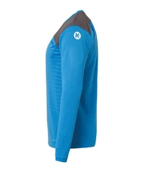 Kempa T-Shirt Emotion 2.0 langarm Hellblau/Blau/Türkis