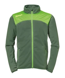 Kempa Sweatjacke Emotion 2.0 Poly Full Zip Jacke Grün/Neonfarben