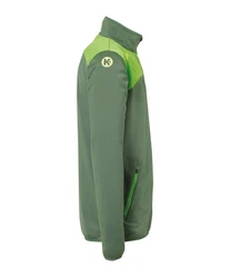 Kempa Sweatjacke Emotion 2.0 Poly Full Zip Jacke Grün/Neonfarben