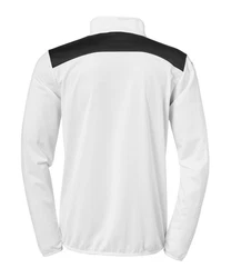 Kempa Sweatjacke Emotion 2.0 Poly Full Zip Jacke Weiß/Dunkelrot/Silber/Grau