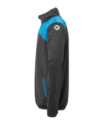 Kempa Sweatjacke Emotion 2.0 Poly Full Zip Jacke Grau/Dunkelblau/Dunkelrot/Blau/Türkis