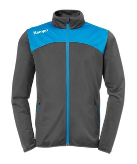 Kempa Sweatjacke Emotion 2.0 Poly Full Zip Jacke Grau/Dunkelblau/Dunkelrot/Blau/Türkis