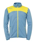 Kempa Sweatjacke Emotion 2.0 Poly Full Zip Jacke Hellblau/Türkis/Grün/Blau