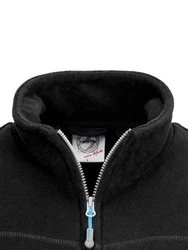 FirstB Fleecejacke Herren Fleeceweste Schwarz