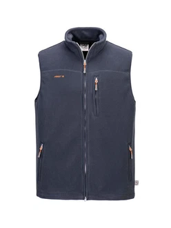 FirstB Fleecejacke Herren Fleeceweste Dunkelblau/Blau/Grau FirstB Fleecejacke Herren Fleeceweste Dunkelblau/Blau/Grau