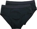 EloModa Slip 2x Herren Slips Unterhosen Dunkelblau/Blau