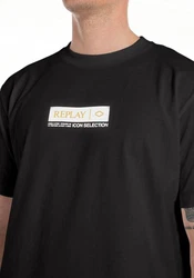 Replay Rundhalsshirt Schwarz