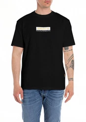 Replay Rundhalsshirt Schwarz