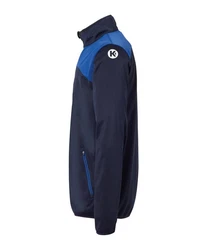 Kempa Sweatjacke Emotion 2.0 Poly Full Zip Jacke Dunkelblau/Blau