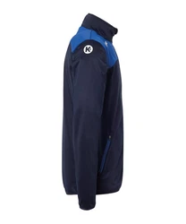 Kempa Sweatjacke Emotion 2.0 Poly Full Zip Jacke Dunkelblau/Blau