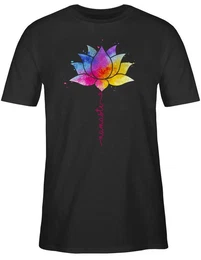 T-Shirt Namaste Lotusblte I Meditation I Yoga I Mandala Spirit Yoga