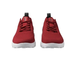Geox Sneaker Lederimitat/Textil Rot/Dunkelrot/Bordeaux