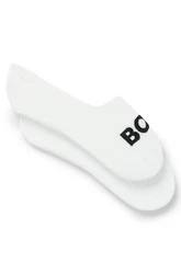 BOSS Businesssocken Uni Logo Gelb/Weiß/Braun