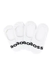 BOSS Businesssocken Uni Logo Gelb/Weiß/Braun