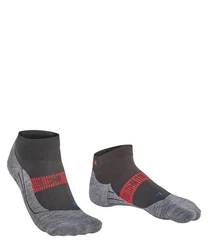 FALKE Kurzsocken RU4 Endurance Cool Short Rot/Dunkelgrau/Hellgrau/Grau