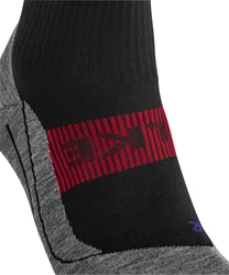 FALKE Laufsocken RU4 Endurance Cool Schwarz/Rot