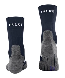 FALKE Laufsocken RU4 Endurance Cool Dunkelblau/Blau/Grau