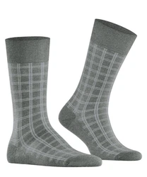 FALKE Socken Modern Tailor Grau/Dunkelgrau
