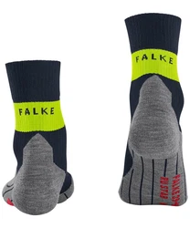 FALKE Laufsocken RU Compression Stabilizing Grün/Dunkelblau/Blau/Grau