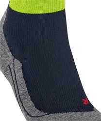 FALKE Laufsocken RU Compression Stabilizing Grün/Dunkelblau/Blau/Grau