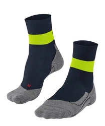 FALKE Laufsocken RU Compression Stabilizing Grün/Dunkelblau/Blau/Grau