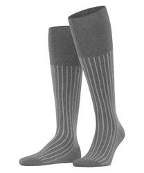 FALKE Kniestrümpfe Shadow Dunkelgrau/Grau