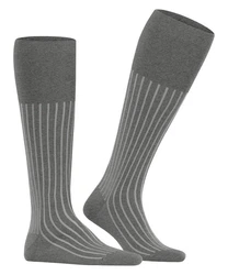 FALKE Kniestrümpfe Shadow Dunkelgrau/Grau