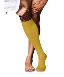 FALKE Kniestrümpfe No. 10 Pure Fil d'Écosse 
