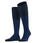 FALKE Kniestrümpfe Oxford Stripe Dunkelblau/Blau