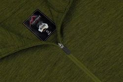 normani Langarmshirt Herren mit 1/4 Zipper Canberra 