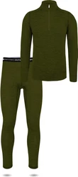 normani Thermounterhemd Herren Merino Langarmshirt  
