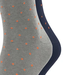 Esprit Socken Fine Dot 2-Pack Dunkelblau/Grau/Blau