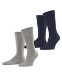 Esprit Socken Fine Dot 2-Pack Dunkelblau/Grau/Blau