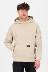 Alife & Kickin Kapuzensweatshirt Herren JustinAK Beige/Khaki/Braun