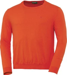 United Colors of Benetton Rundhalspullover Orange