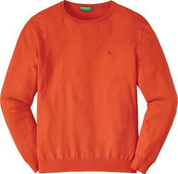 United Colors of Benetton Rundhalspullover Orange