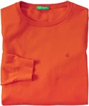 United Colors of Benetton Rundhalspullover Orange