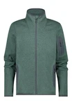 Human Nature Fleecejacke Booker Dunkelgrün/Grün