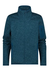 Human Nature Fleecejacke Booker Türkis/Blau