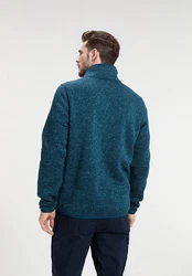 Human Nature Fleecejacke Booker Türkis/Blau