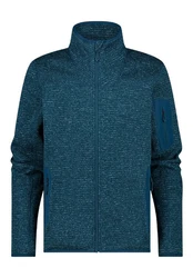 Human Nature Fleecejacke Booker Türkis/Blau
