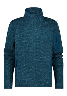 Human Nature Fleecejacke Booker Türkis/Blau