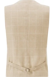 Carl Gross Anzugweste CG Wicklow-G Beige/Khaki/Orange/Braun