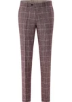 Carl Gross Anzughose CG Shiver-G Rosa/Lila/Rot/Dunkelrot
